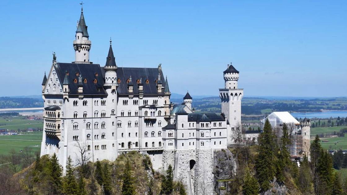 MONACO DI BAVIERA, i fasti del Castello di NEUSCHWANSTEIN, INNSBRUCK e SALISBURGO