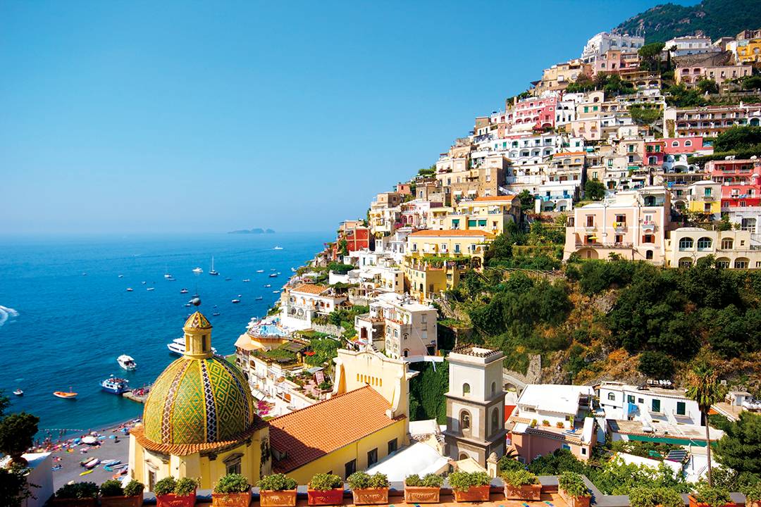 POSITANO, bellezza e colori della più 