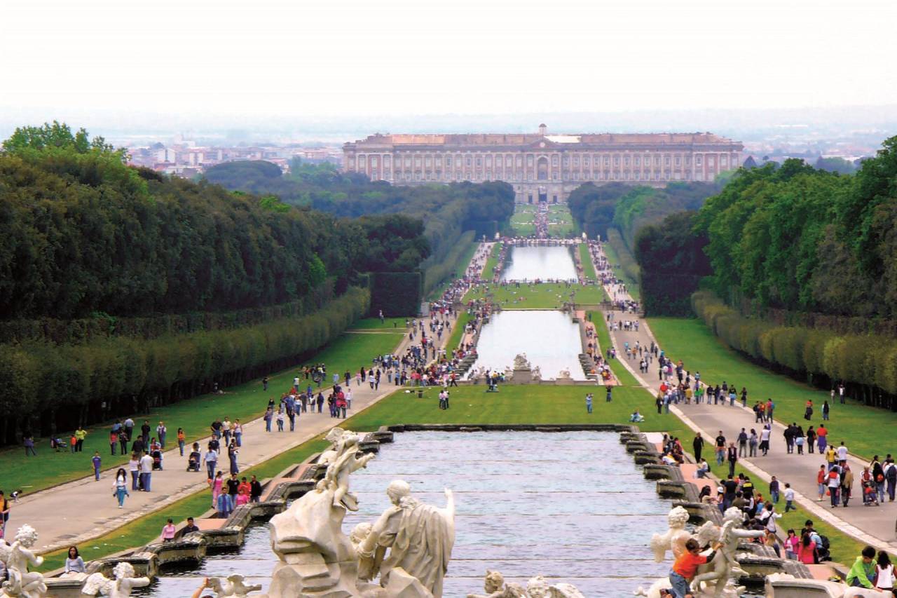 La Reggia di Caserta e l'abbazia di Montecassino